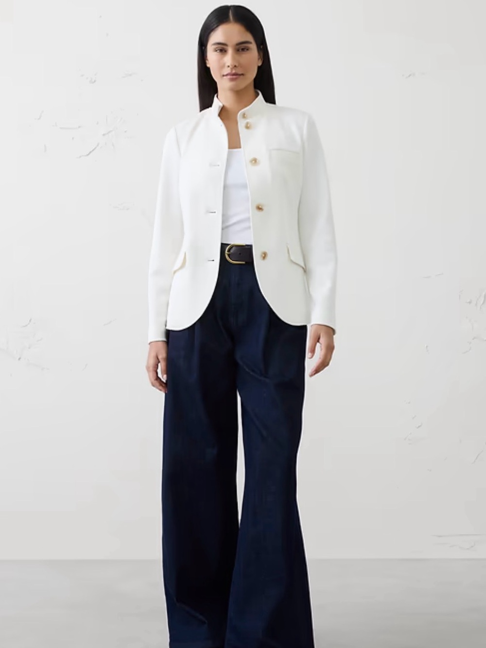 Banana Republic Factory Knit Pique Blazer